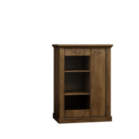Casarredo Vitrína ANTICA 12 Jarstol 97/140,5/42 Barva: jasan-svetly