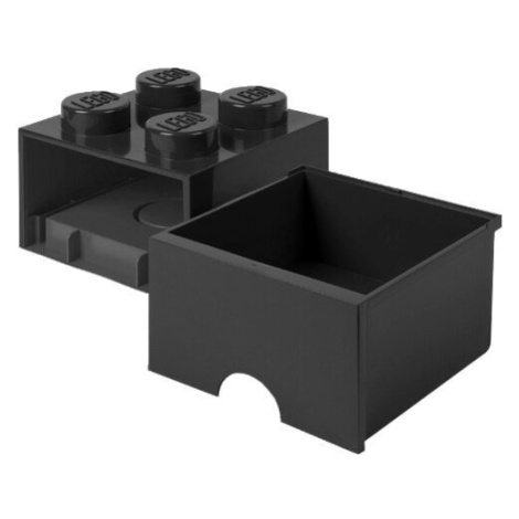 Úložný box LEGO, s šuplíkem, malý (4), černá - 40051733 SmartLife