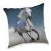 Jerry Fabrics White horse, 40×40 cm