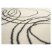 Alfa Carpets  Kusový koberec Circles cream - 160x230 cm