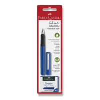 Bombičkové pero Faber Castell modré + 6 bombiček BL Faber-Castell