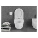 MEXEN Lena Závěsná WC mísa včetně sedátka s slow-slim, Duroplastu, bílý kámen 30224093