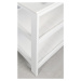 AQUALINE ETIDE policová umyvadlová skříňka 61,5x85x44 cm, bílá mat ET610