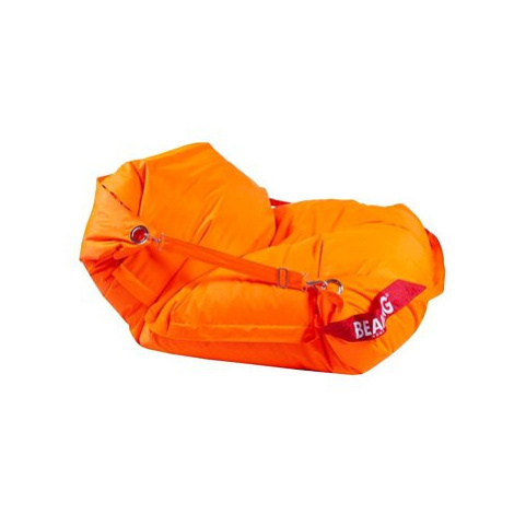 BeanBag Sedací pytel 189×140 comfort s popruhy fluo orange