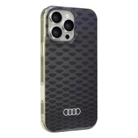 Pouzdro Audi pro iPhone 16 Pro Max 6,9 černé IML Stitching Pattern MagSafe