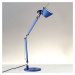 Artemide Artemide Tolomeo Micro stolní lampa, kovově modrá