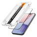 Spigen Glass tR EZ Fit 2 Pack tvrzené sklo iPhone 15 Pro Max černé