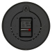 TFA 60.3550.01 - Nástěnné hodiny řízené DCF signálem - černé