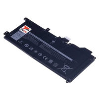 T6 Power pro notebook Dell 1FKCC, Li-Poly, 7,6 V, 5000 mAh (38 Wh), černá