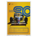 Umělecký tisk Formula 1 Decades - 90's Williams, 50x70 cm