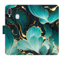 iSaprio flip pouzdro Blue Flowers 02 pro Samsung Galaxy A20e