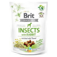 Brit Care Dog Crunchy Cracker Insects with Rabbit enriched with Fennel 200g