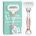 GILLETTE Venus Deluxe Smooth Sensitive Rose Gold + hlavice 1 ks