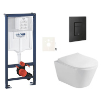 Závěsný wc set do lehkých stěn / předstěnová montáž Glacera Ava SIKOGRSAVAEKF0