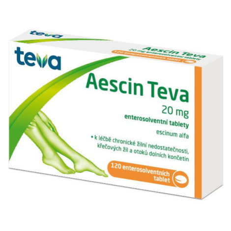 Teva Aescin 20 mg 120 tablet