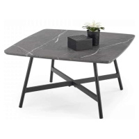 Halmar Konferenční stolek FERRARA - šedý mramor/černá