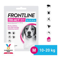 Frontline Tri-act spot-on pro psy M (10 - 20 kg) 1 × 2 ml