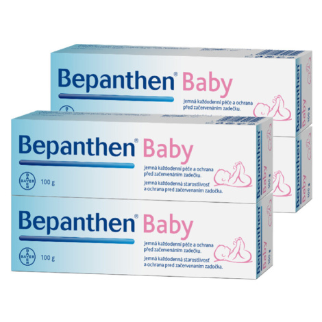 Bepanthen Baby mast 100g - balení 4 ks Bayer