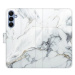 iSaprio Flip pouzdro SilverMarble 15 pro Samsung Galaxy A25 5G