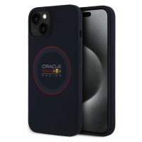 Oracle Red Bull Racing Silicone Red Ring MagSafe kryt iPhone 13 modrý