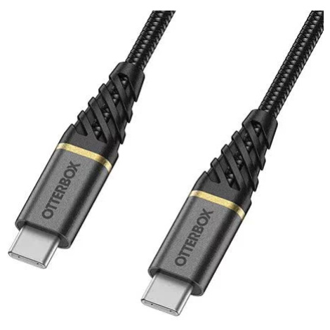 Kabel Otterbox Premium Cable USB C-C 1M USB-PD black (78-52677)