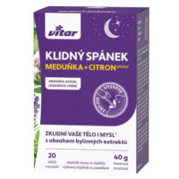 Vitar Klidný spánek meduňka + citron 20x2g