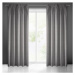 Luxusní dekorační závěs šedé barvy 140 x 270 cm