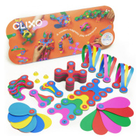 CLIXO Super Rainbow - magnetická stavebnice 60 kusů