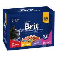 Brit Premium Cat kapsa Family Plate 1200g (12x100g) + Množstevní sleva