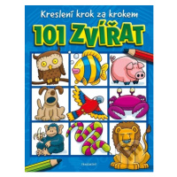 Kreslení krok za krokem – 101 zvířat - Dan Green - kniha z kategorie Kreslení