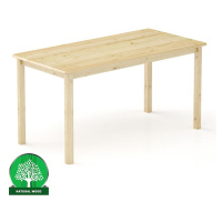 Stůl borovice ST104-150x75x75 syrová