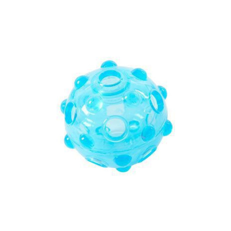 Hračka pes BUSTER Crunch Ball, světle modrá 8,25cm M Kruuse Jorgen A/S