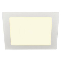 SLV BIG WHITE SENSER 18 Indoor, stropní LED svítidlo, hranaté, bílé, 3000K 1003012