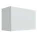ArtExt Kuchyňská skříňka horní SILVER | W4B 50 Barva korpusu: Grey
