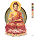 Malování podle čísel - MEDITUJÍCÍ BUDDHA II Rozměr: 80x100 cm, Rámování: vypnuté plátno na rám