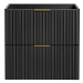 ArtCom Koupelnová skříňka s deskou ADEL Black D60/1 | 60 cm