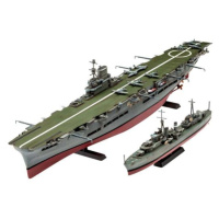 Plastic modelky loď 05149 - HMS Ark Royal & Tribal Class Destroyer (1: 720)