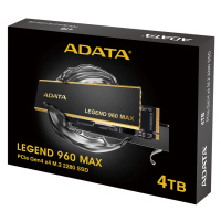 ADATA LEGEND 960 MAX/4TB/SSD/M.2 NVMe/Černá/Heatsink/5R