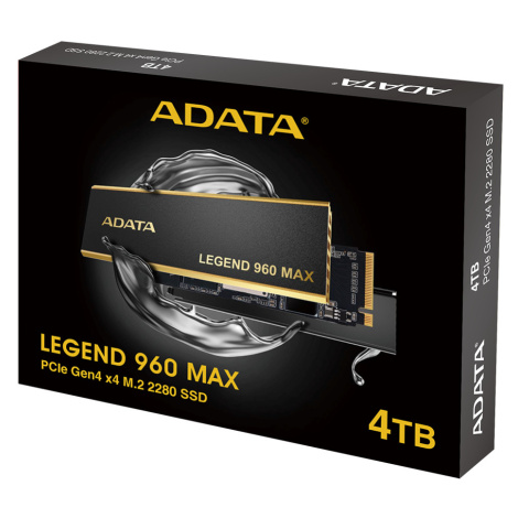 ADATA LEGEND 960 MAX/4TB/SSD/M.2 NVMe/Černá/Heatsink/5R