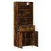 vidaXL Skříň highboard kouřový dub 69,5 x 34 x 180 cm kompozitní dřevo