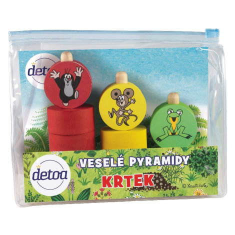 Veselé pyramidy Krtek Detoa