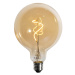 E27 dimbare LED spiraal filament goud G125 4W 270 lm 2700K