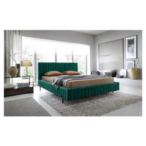 Artelta Manželská postel PLISSA | 160 x 200 cm Barevné provedení PLISSA: Nube 35