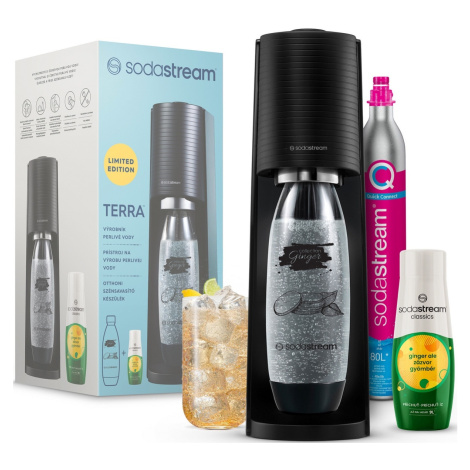 Sodastream Terra Black Ginger Ale Mpack výrobník perlivé vody