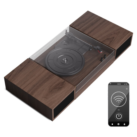 Auna TT-Play 2x10W BT RCA-Out 3-rychlostní gramofon, gramofon, Bluetooth