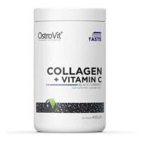 OstroVit kolagen + vitamín C, 400 g černý rybíz