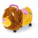 TEDDIES Odrážedlo Funny wheels Rider Ride-On lvíček plyšový růžový 12 m+