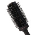 Eurostil Thermal Ionic Rubber Brush Black - černý ion-keramický kartáč s gumovou rukojetí 07523 