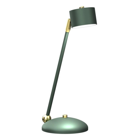 Stolní lampa ARENA 1xGX53/11W/230V zelená/zlatá Donoci