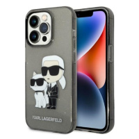 Karl Lagerfeld KLHCP14XHNKCTGK hard silikonové pouzdro iPhone 14 PRO MAX 6.7